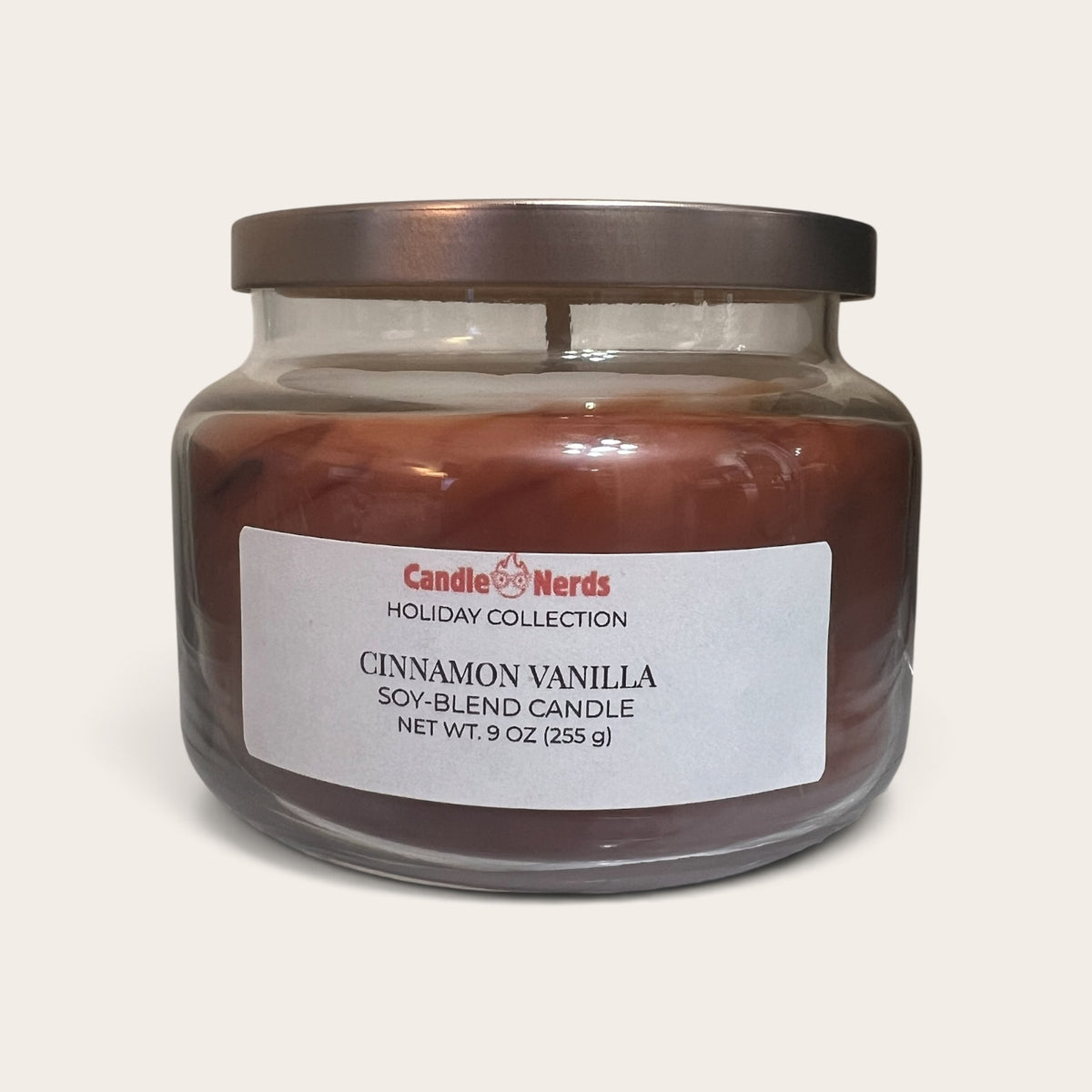 Cinnamon Vanilla Soy-Blend Candle | Holiday Collection